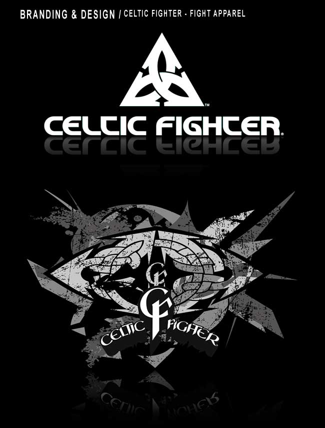 Graphic Design - Celtic Fighter clothing range