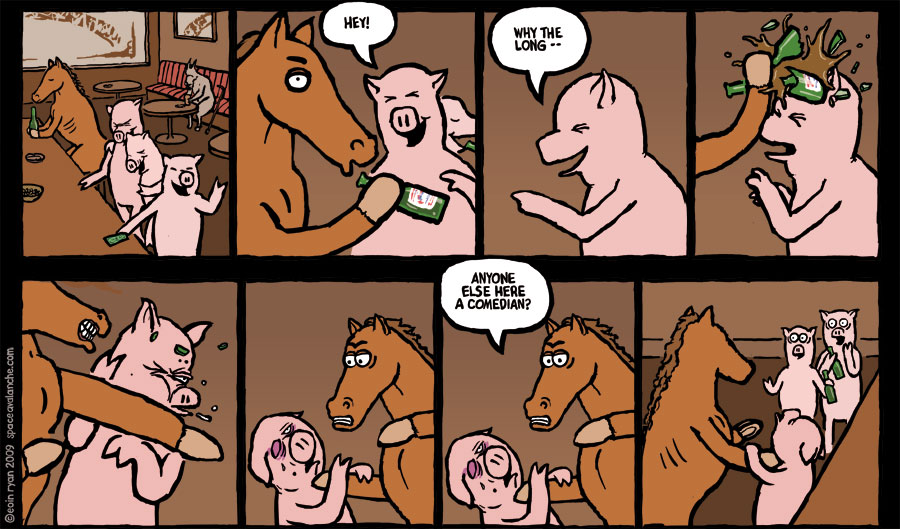 Space Avalanche - A Horse Walks into a Bar...