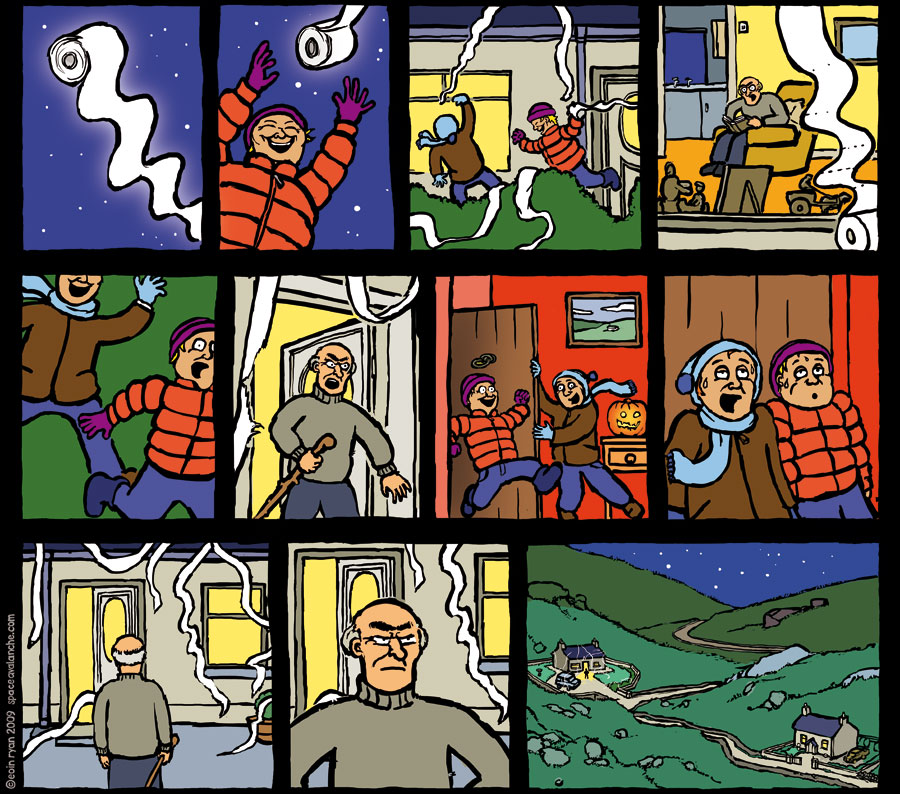 Space Avalanche Comics - Halloween in the west of Ireland