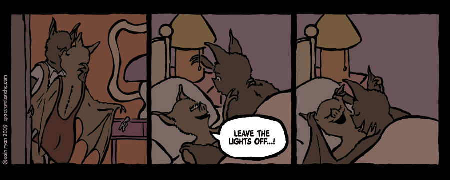 Space avalanche Comics - When Bats make Love
