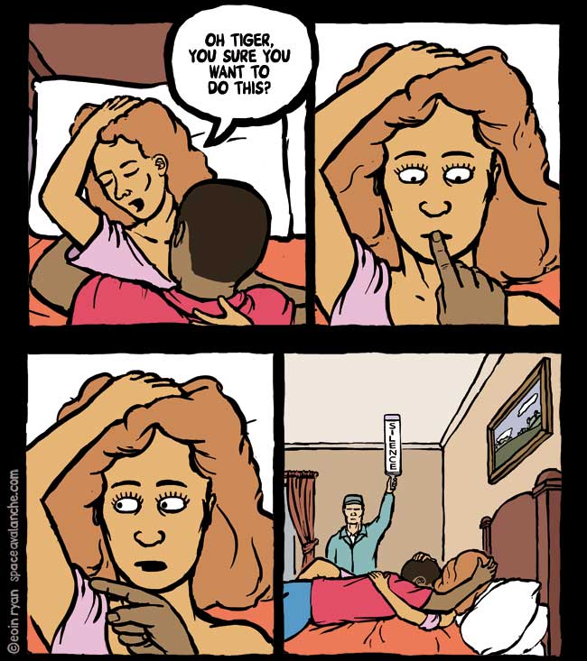Space Avalanche Comics - Tiger Woods